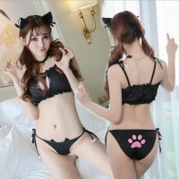 （情趣内衣）情趣内衣猫咪套装-黑色新品